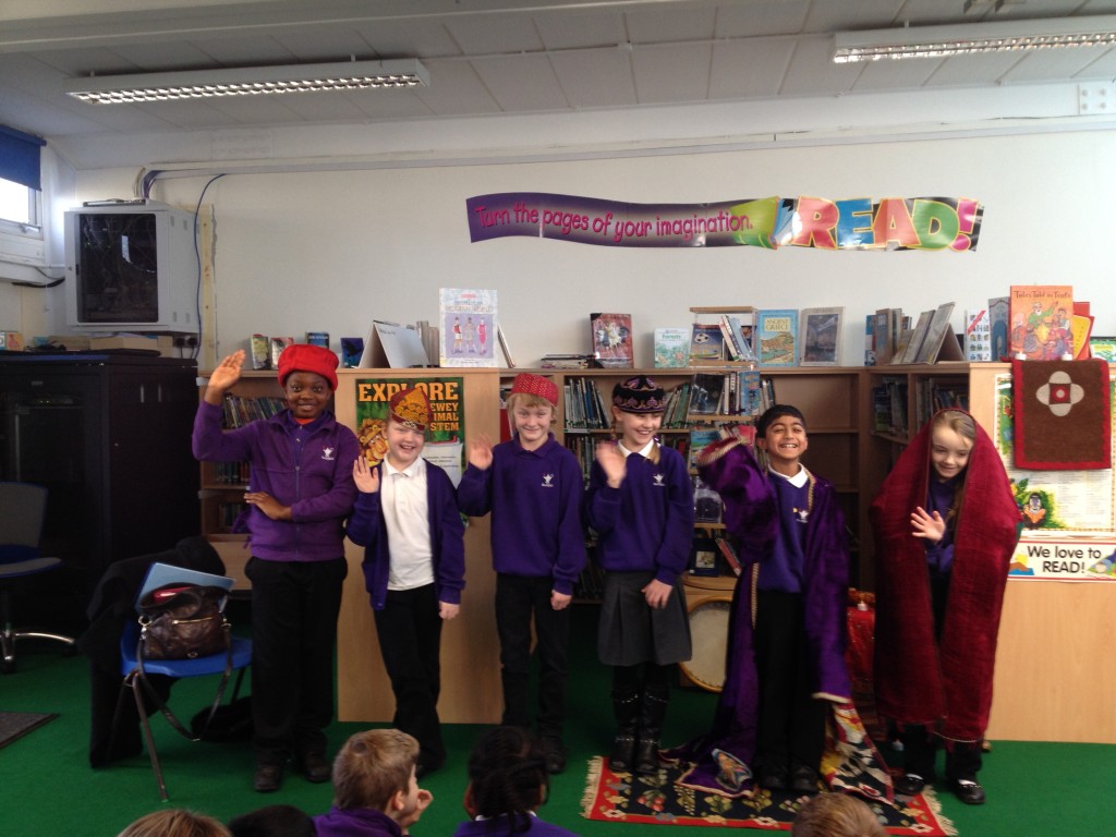 Heathfield Junior School travelling into stories