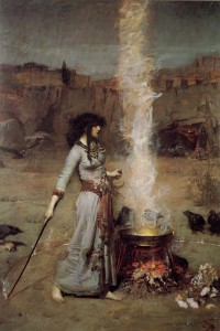 'Magic Circle' by John  William Waterhouse